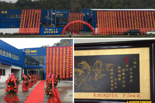 RMC opens new distribution plant for Auger Torque in China